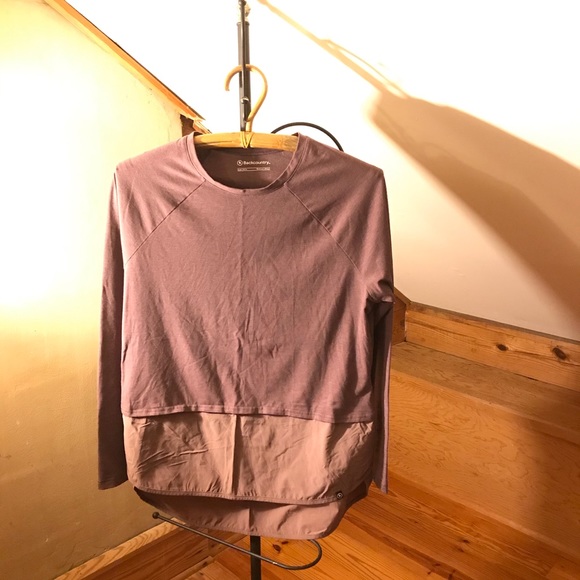 backcountry Tops - Backcountry Plum Purple High-Low  Long Sleeve Top, EUC, M